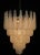 1970s Italian Murano Glass Petal Chandelier For Sale - Image 5 of 11