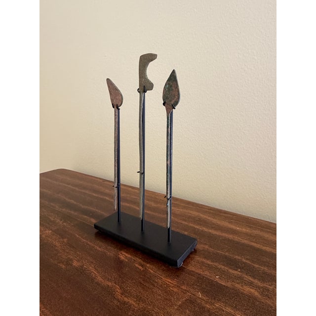 An exceptional collection of three ancient Greco-Roman bronze medical instruments dating to the Imperial Roman period,...