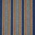 Contemporary SAMPLE - Schumacher Auguste Stripe Fabric In Marine & Cognac For Sale - Image 3 of 5