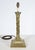 Antique Corinthian Column Brass Repousse Table Lamp, 1880 For Sale - Image 10 of 10