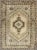 Textile Multi-Layered Medallion Vintage Turkish Oushak Rug in Cream and Shades of Brown For Sale - Image 7 of 7