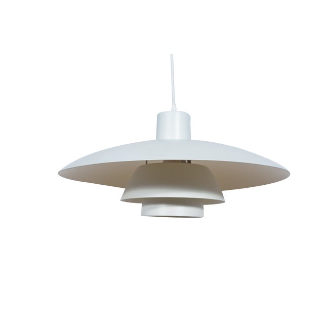 Danish PH4 Pendant Lamp by Poul Henningsen for Louis Poulsen, 1960s For Sale