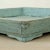 Traditional Contemporary Weathered Soft Aqua Wash Reclaimed Wood Tray For Sale - Image 3 of 7