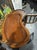 Late 20th Century Kidney Shaped Tea / Liquor Cabinet Table W/Beveled Glass & Wood Serving Tray For Sale - Image 4 of 5