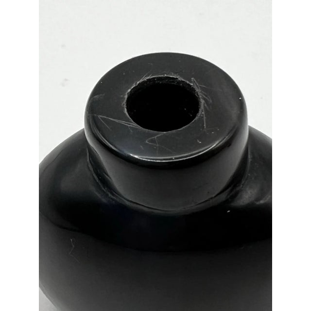 Vintage Black Agate With White Bands For Sale - Image 10 of 10