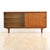 Long Teak Mid Century China Display Cabinet For Sale - Image 10 of 10