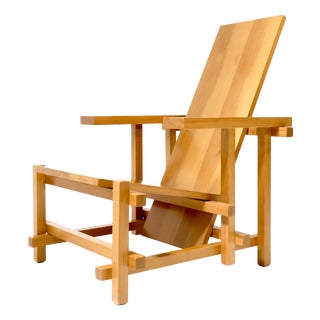 Vintage Dutch Armchair from Gerrit Rietfeld, 1980s For Sale