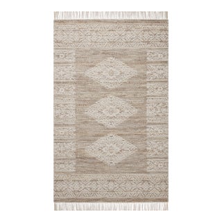Angela Rose x Loloi Rivers Lilac / Ivory 3'-6" x 5'-6" Accent Rug For Sale