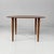 Danish mid-century modern round wood coffe table by Fritz Hansen, 1960s Coffee table with round wooden top. The round legs...