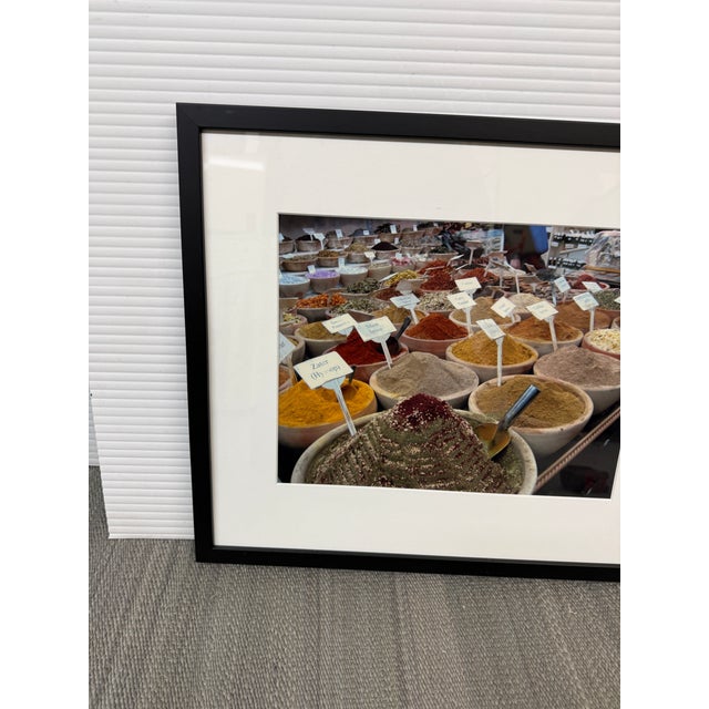 Middle Eastern Spice Market Photograph, Framed For Sale In San Francisco - Image 6 of 12