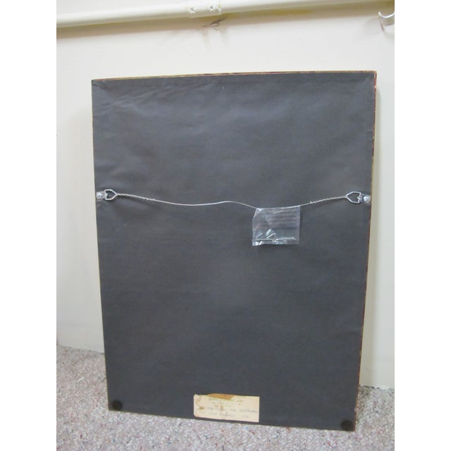 Printmaking Materials Ramon Alejandro Signed Artist Proof Cuban Surrealist Abstract Art Print For Sale - Image 7 of 7