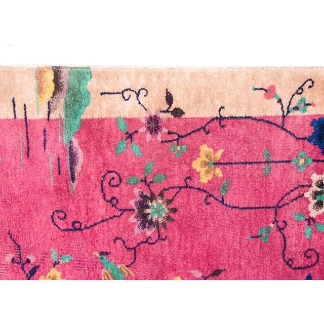 Art Deco Early 20th Century Chinese Art Deco Rug For Sale - Image 3 of 13