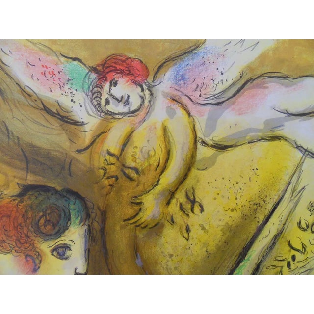 Modern Marc Chagall, The Angel of Judgment, Lithograph Poster For Sale - Image 3 of 5