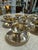 Italian Italian Silver-Plate Tea Cup and Saucer Set, 12 Pieces, Mid-Century For Sale - Image 3 of 17