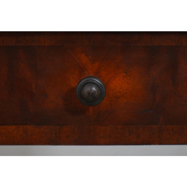 Brown Theodore Alexander Tesallated Chess Board Top Games Table For Sale - Image 8 of 12