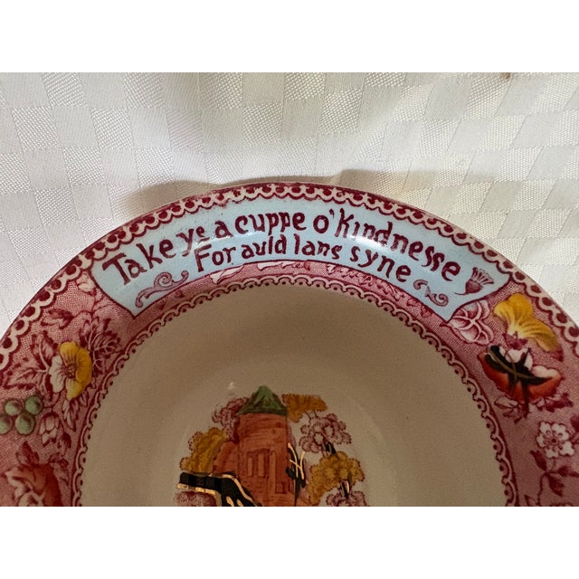 Mid 19th Century Hand Painted Staffordshire Oversized Cup and Saucer For Sale - Image 10 of 17