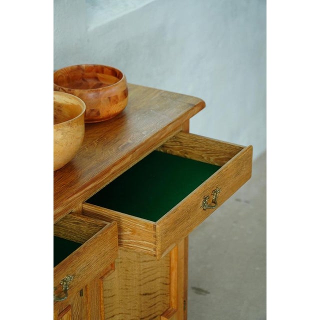 Mid-Century Modern Danish Oak Sideboard, 1970s For Sale - Image 11 of 18