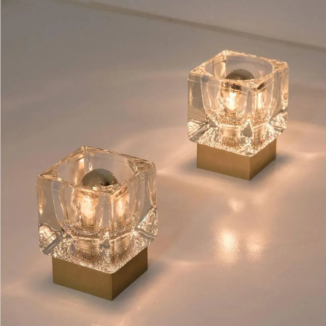 Wall Light in Brass and Glass from Peill & Putzler, Germany, 1970s For Sale - Image 14 of 17