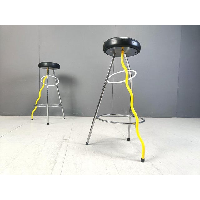 Duplex Stools by Javier Mariscal for BD, 1980s, Set of 2 For Sale - Image 6 of 10