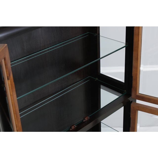 Century Chin Hua Chinoiserie Curio Cabinet For Sale - Image 9 of 15