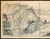Elegant monochrome 4-panel folding screen, painted on silk in the style of Wu School of The Ming dynasty (1368–1644)...