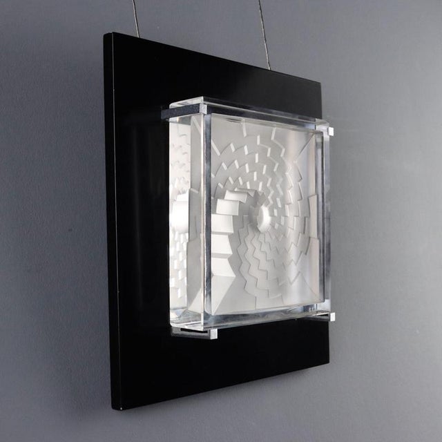 Foro Geometrico Sculpture by Marcello Morandini for Rosenthal For Sale - Image 5 of 12