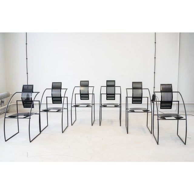 1980s Quinta Chairs by Mario Botta for Alias, 1985, Set of 9 For Sale - Image 5 of 7