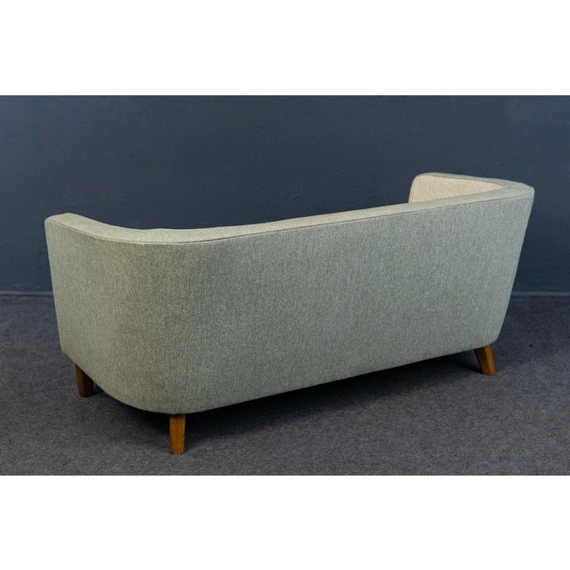 Vintage 20th Century Beech Sofa For Sale - Image 4 of 14