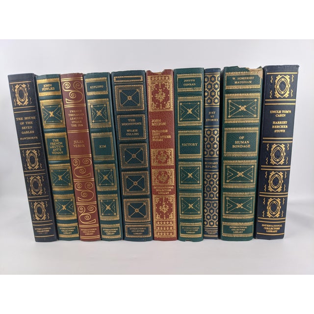 Vintage International Collectors Library Gilt-Bound Classics – Set of 10 For Sale - Image 17 of 17