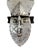 1980s African Bamana Ntomo Marka Mask W/ Aluminum 25" H For Sale - Image 5 of 8