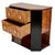 1930s Art Deco Chest of Drawers with Cube Maquetry and Hand-Polished Shellac, 1930s For Sale - Image 5 of 9