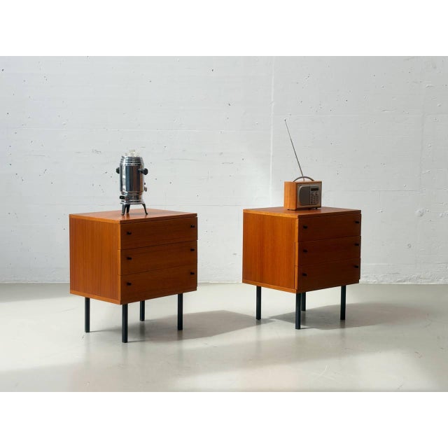 Vintage Bedside Tables by Günter Renkel, 1960s, Set of 2 For Sale - Image 15 of 15