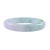 Contemporary 1960s Natural Jade Bangle Bracelet For Sale - Image 3 of 5