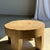 Wood Low 4-Legged Coffee Table in Mango Wood, 1980s For Sale - Image 7 of 11