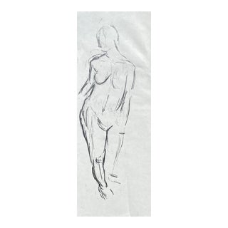 1980s Richard Snyder Standing Female Nude For Sale
