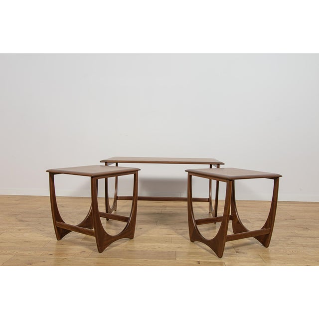 1960s Mid-Century Nesting Tables by Victor Wilkins for G-Plan, United Kingdom, 1960s, Set of 3 For Sale - Image 5 of 18