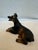 1950s Ceramic Lifelike German Shepherd For Sale - Image 5 of 10