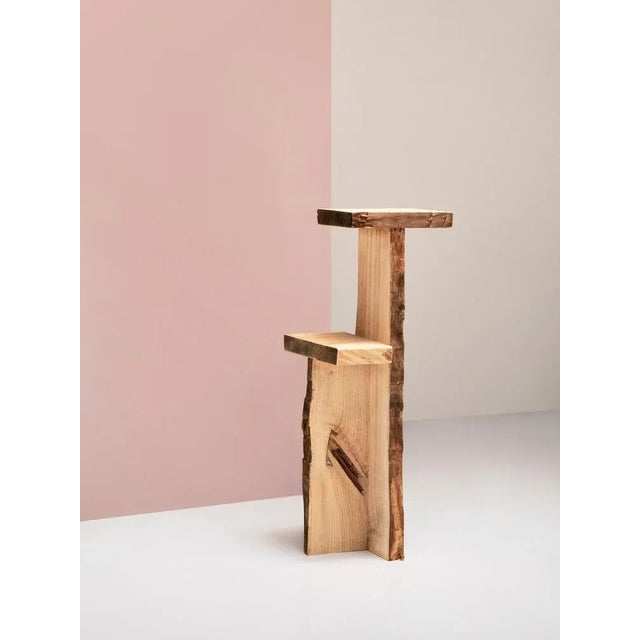 Not Yet Made - Made To Order Ripped Wood Tripple Podium by Willem Van Hooff For Sale - Image 5 of 6
