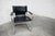 Bauhaus Cantilever Armchair in Black Leather, 1960s For Sale - Image 15 of 15