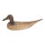 Antique Rustic Primitive Farmhouse Carved Duck Decoy For Sale