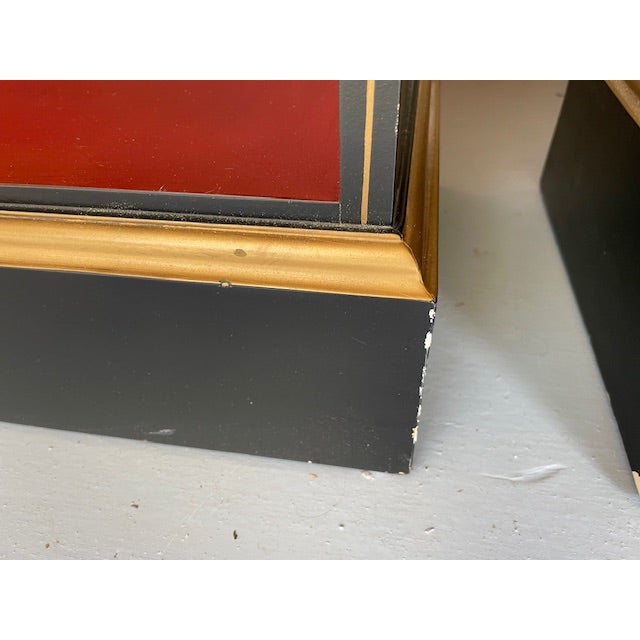 Wood 1990s Pair of Elegant and Bold Open Shelving Solution For Sale - Image 7 of 7