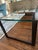 Metal Evan Lewis Custom Steel and Glass Coffee Table For Sale - Image 7 of 7