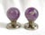 Add the calming serene energy of amethyst to your space with this beautiful door knob set. The polished round amethyst...
