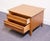 Wood Willett Furniture Solid Hard Rock Maple MCM Mid Century Modern 29" Two Drawer Nightstand For Sale - Image 7 of 12