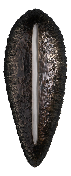 Gravity Sconce in White Cast Bronze by William Guillon