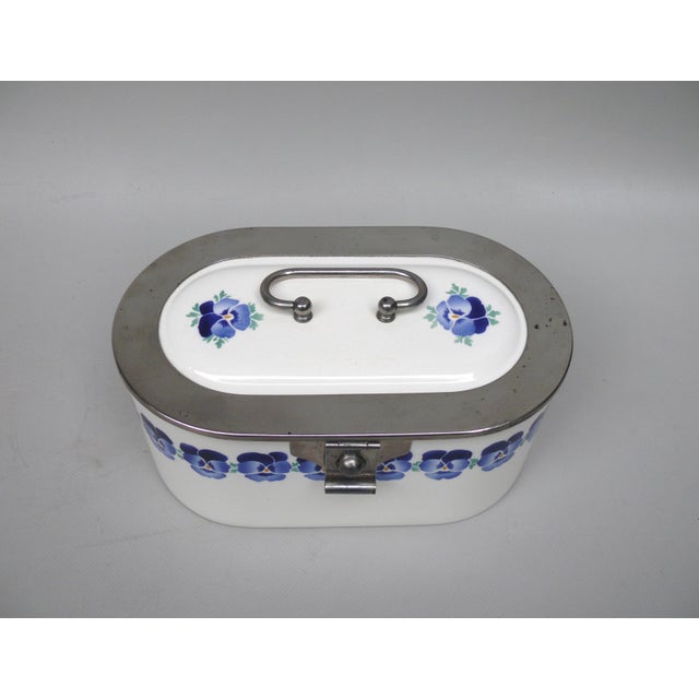 An exceptional and rare biscuit tin, a joint production of wächtersbach and wmf during the art nouveau period, featuring...