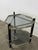 Vintage Bar Table with Wheels, 1970s For Sale - Image 3 of 6