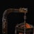 Pair of Vintage Carved Horn Hexagonal Lantern Ornaments With Stands For Sale - Image 4 of 9