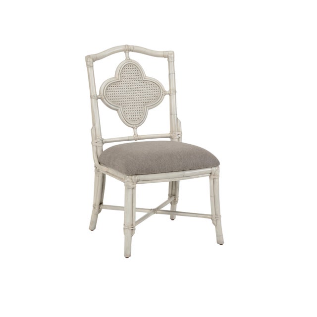 Contemporary Selene Side Chair - White For Sale - Image 3 of 3