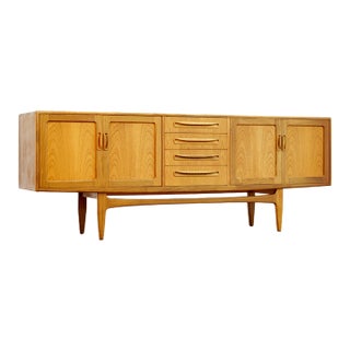1960s Long Teak Mid Century Credenza by Vb Wilkins for G Plan For Sale
